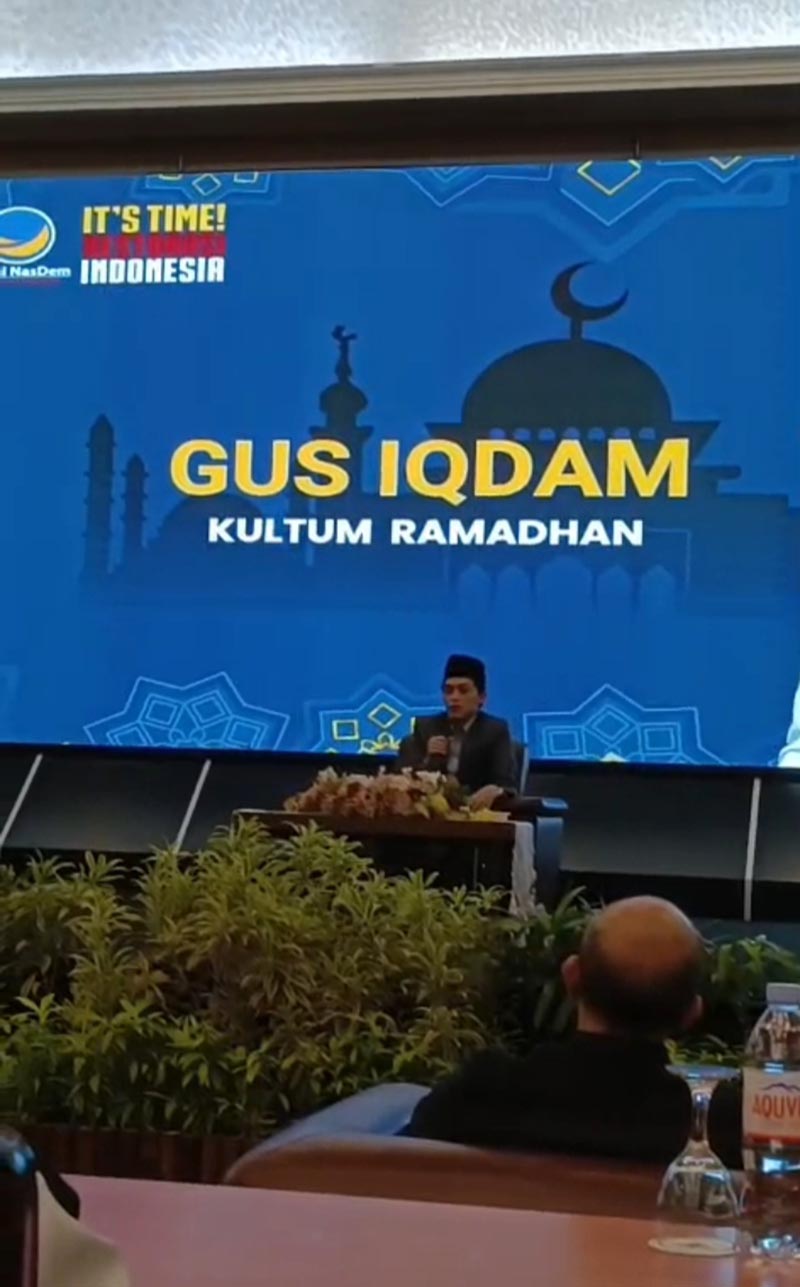 Safari Ramadan NasDem Dihotel Crown Tulungagung: Merajut Silaturahmi, Menyemai Spirit Kebangsaan  Bersama Gus Iqdam 